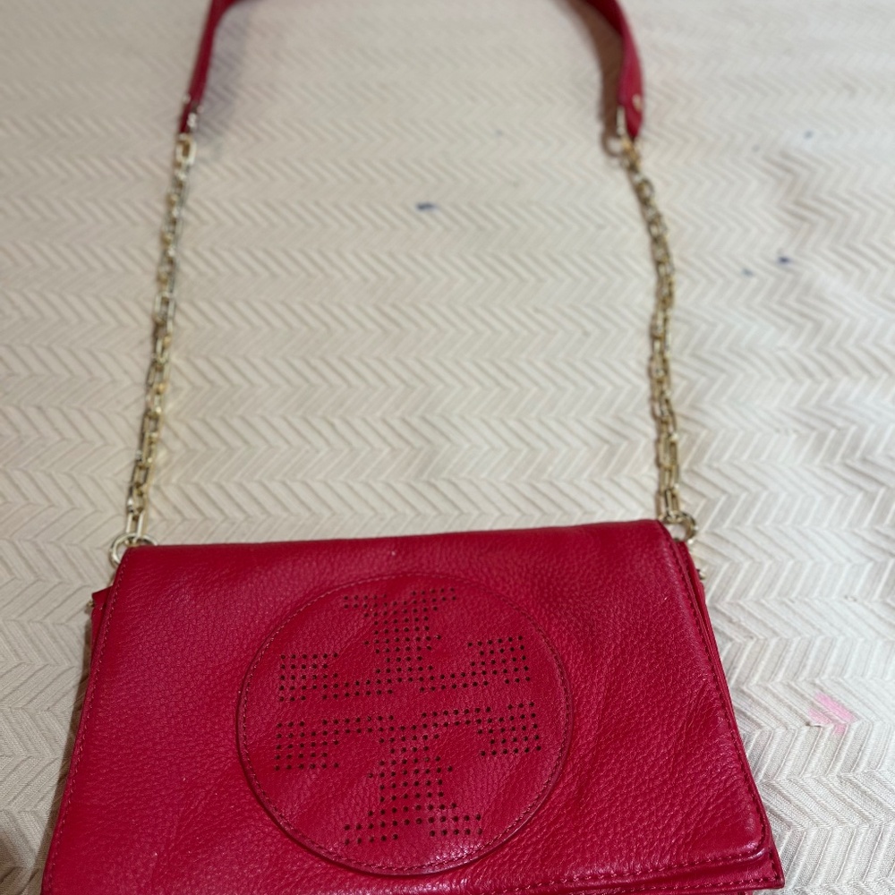 Tory Burch Red leather  bag
